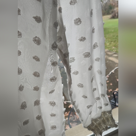 NWOT Belle Swiss Dot blouse - Picture 7 of 7